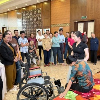 Quảng Trị: Hướng dẫn kỹ năng chăm sóc người khuyết tật cho người chăm sóc